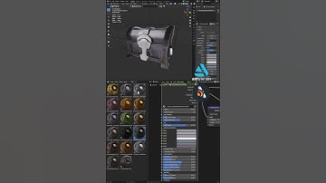 Stylized Smart Materials for BLNENDER