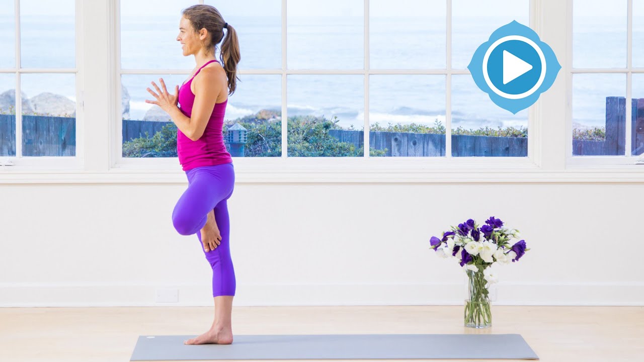 Open and Fluid Hips - Good Morning Yoga home practice dance floor