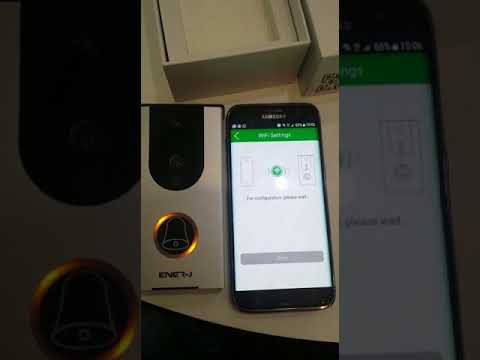 ENER J Smart Doorbell Video Camera | Go Wireless With upto