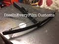 Making a leafspring crossbow Making a leafspring crossbow