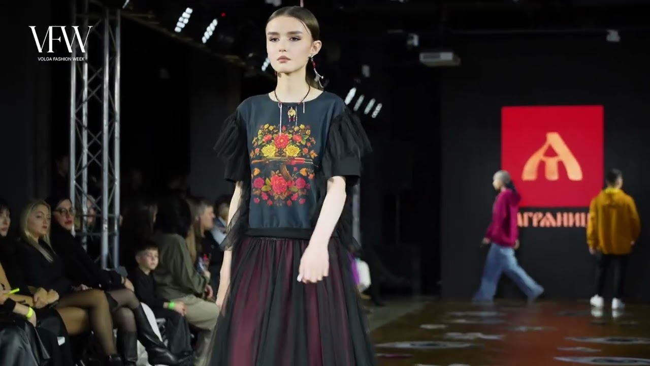Бренд Багряница на Volga Fashion Week 2024 #волгафешен #модныепоказы #брендыодежды #мода #стиль