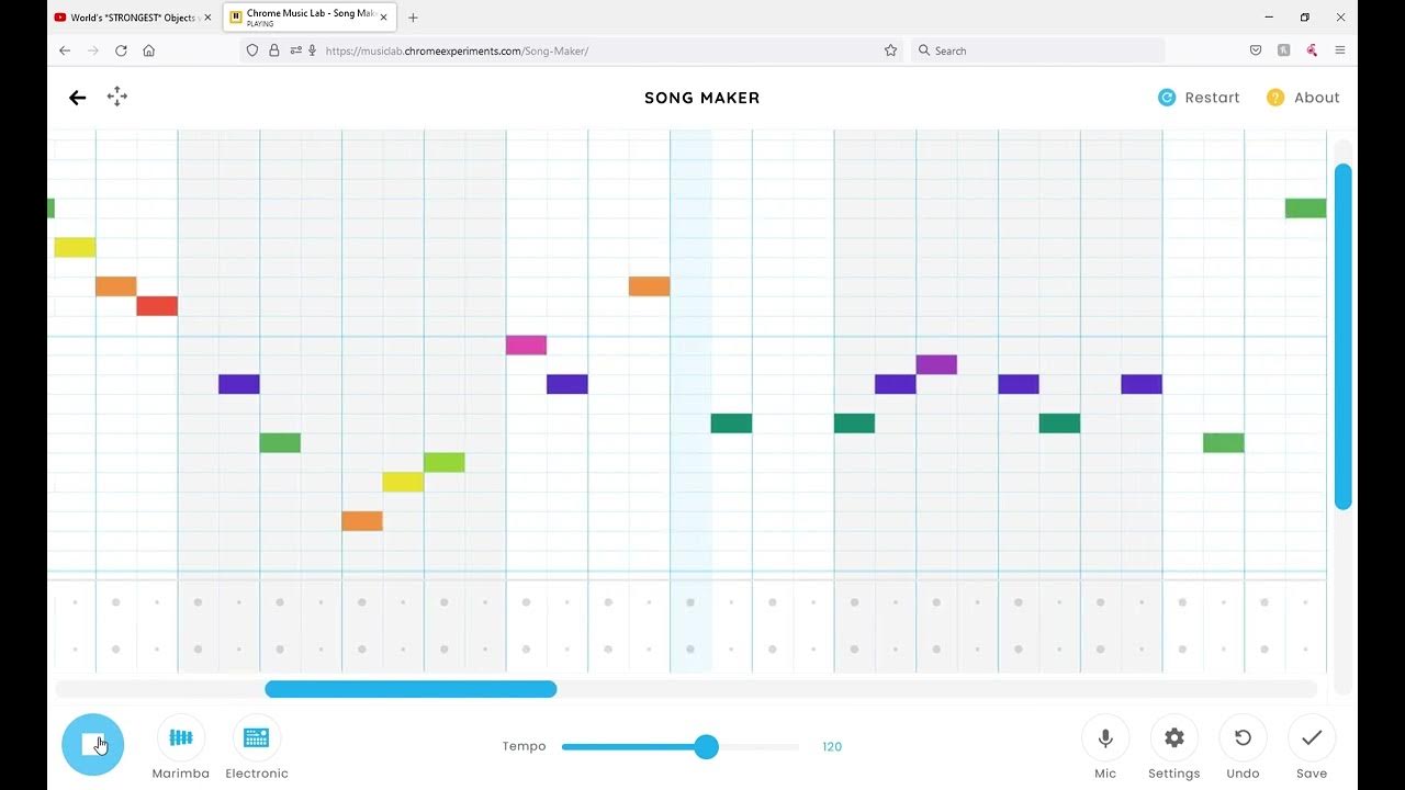 TPOT Intro Song Recreated Into Chrome Music Lab (Midnight Special