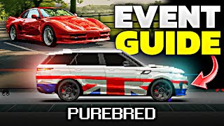 Apex Racer - Purebred Event Guide (Best Budget Build)