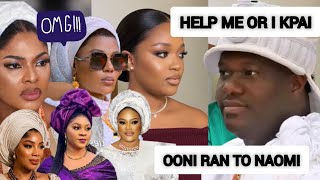 OONI IN THE ARMS OF QUEEN NAOMI AFTER OLORIS PUSH HIM OVER ‼️LOVE IS PAIN