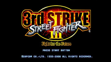 5 minutes of Street Fighter III: 3rd Strike (Dreamcast, 240p mode)