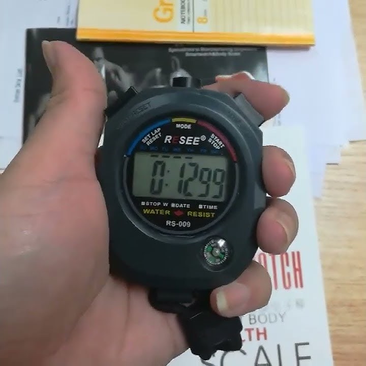 2 memory countdown stopwatch RS-009