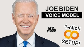 Joe Biden AI Voice Model - RVC 1-CLICK Google Colab Setup