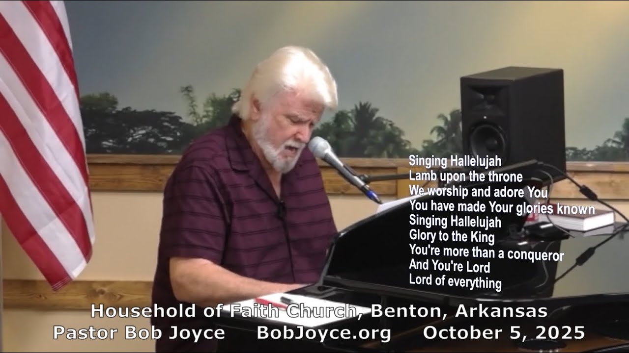 Пастор Боб Джойс — музыкальное служение (5 октября 2025 г.) в церкви «Дом веры», Бентон, Арканзас...