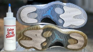 HOW TO ICE : 2014 Pantone Jordan 11s Using Fabes Sole Sauce Session by Session