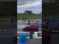 500bhp EK Civic vs 400bhp FK2 Civic Type R 1/4 mile drag race