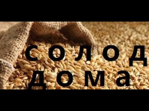 как сделать солод