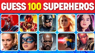 Guess 100 Superheroes in Just 3 Seconds? - Ultimate Quiz!