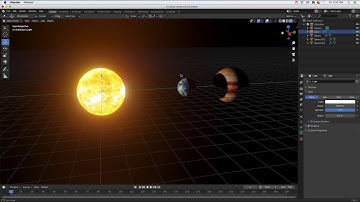 Blender 2.90: 026 Solar System Part 2 Lighting Environment Image