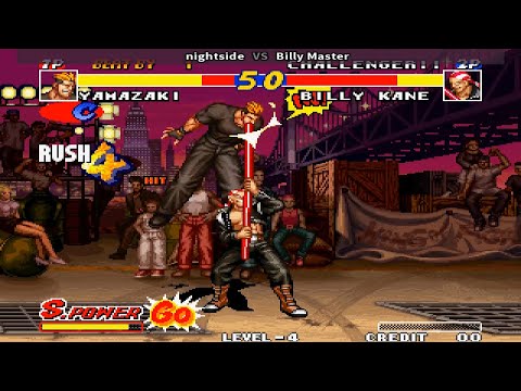Fightcade 👊 Real Bout Fatal Fury 👊🏾 Nightside 🇧🇷 Vs Billy Master 🇧🇷