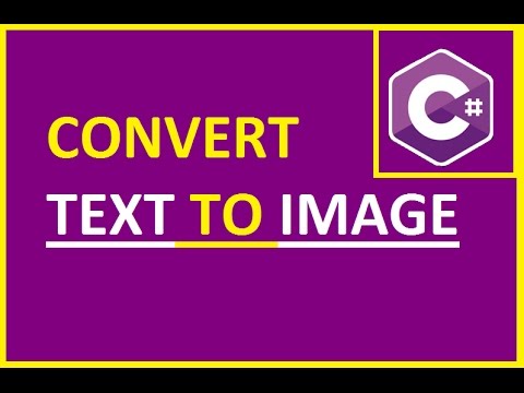 How to Convert Text To Image in ASP.NET C#