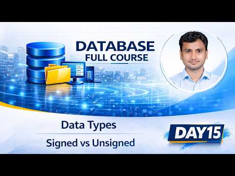 Signed vs Unsigned in SQL Explained | INT Range Difference with Examples