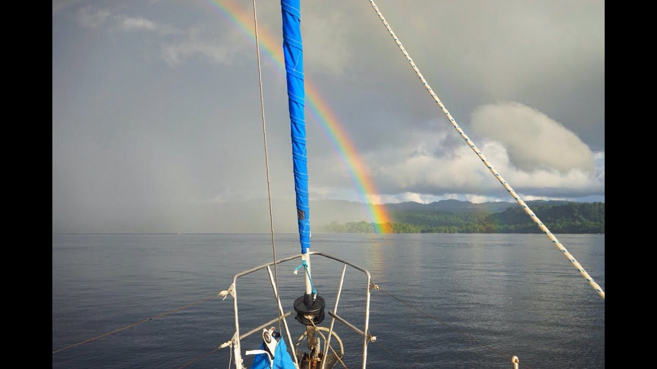 Squall Sailing and pirate scare Solomon Islands – Sailing Nandji, Ep 63