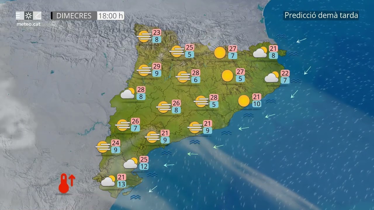 Predicció general per a dimecres 07-04-2026