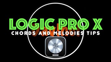 Simple Chords & Melodies in LOGIC PRO X!!! Tutorial ✌🏽