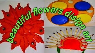 disign flowers 🌼🌹🌼🌹🌼| satisfying & creative dough pastry art ❤️🥰👌🥰|🏵️🏵️🏵️