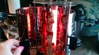 #Шашлык в электрошашлычнице, #отбивные и #жареная картошечка / kebabs, chops, potatoes #Шашлык в электрошашлычнице, #отбивные и #жареная картошечка / kebabs, chops, potatoes