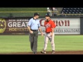 Norfolk Tides Manager Gary Allenson in Crazy Ejection