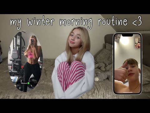 MY WINTER MORNING ROUTINE! Vlogmas 6