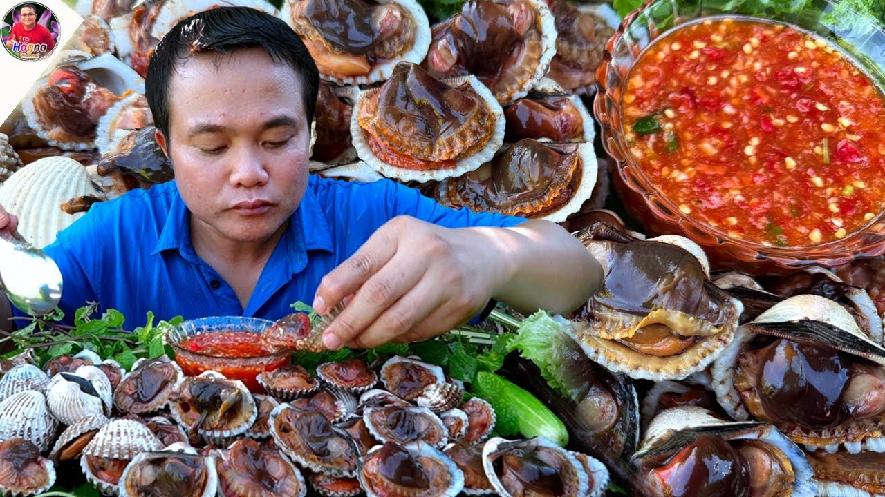 หอยแครงใหญ่เต็มปากล้นคำ ซดน้ำจิ้ม แกล้มผักกรอบแซ่บจ้วดสุดยอดคัก