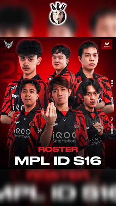 roster BIGETRON by VITALITY for MPL ID SEASON 16 #arhtv #btr #mplids16