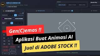 JUAL VIDEO ANIMASI AI DI ADOBE STOCK PAKAI APLIKASI INI !!!
