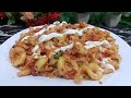 Chicken macaroni recipe   tasty and easy recipe  recipe by kitchen with fouzia