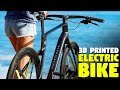 This E-Bike Made With 3D printing Technology!