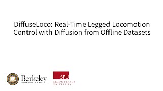 DiffuseLoco: Real-Time Legged Locomotion Control with Diffusion from Offline Datasets