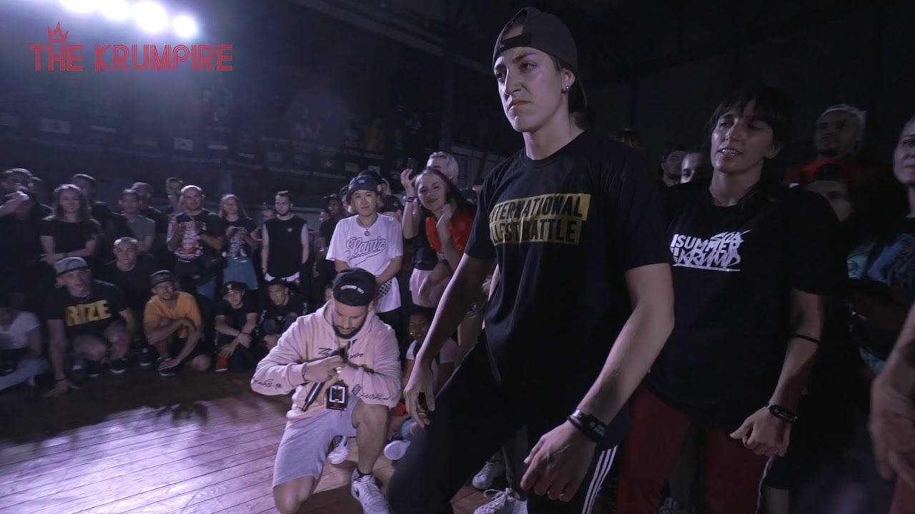 Gr Gotham vs Baby Girl Joker | 1/8 BEGINNERS | THE KRUMPIRE RUSSIA 2019