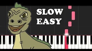 Yee.. Slow Easy Piano Tutorial