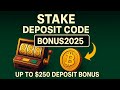 Stake Promo Code "BONUS2025" — Unlock Deposit Bonus + Daily Cashback (NEW Promo Code Review 2025)