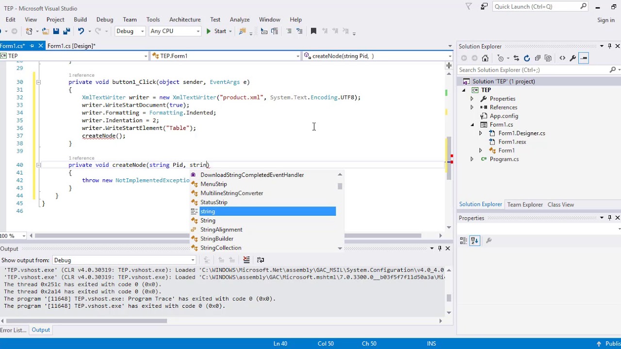 143 - How to create XML file in C# - YouTube