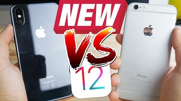 iPhone 6 vs iPhone X iOS 12  Performance, Speed Test