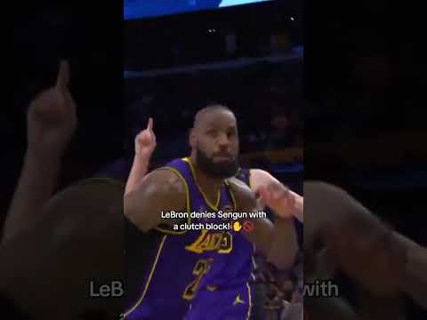 LeBron James' clutch
