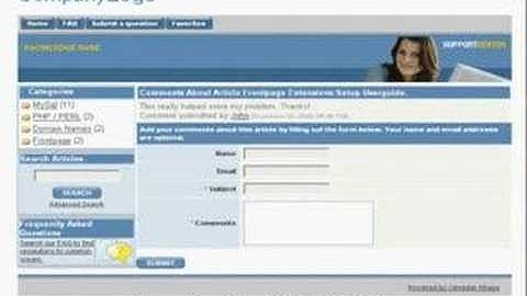 Omnistar Kbase knowledge base software Product Demo