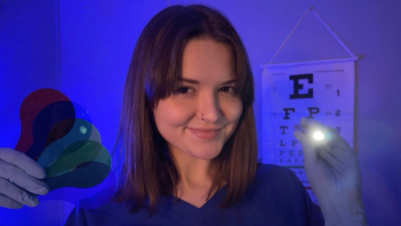 ASMR Most Realistic Eye Exam 👀  Soft Spoken Doctor Roleplay