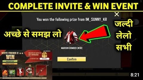 HOW TO COMPLETE INVITE FRIENDS & WIN NEW EVENT | HOW TO GET BIND WITH MY #freefire #shots