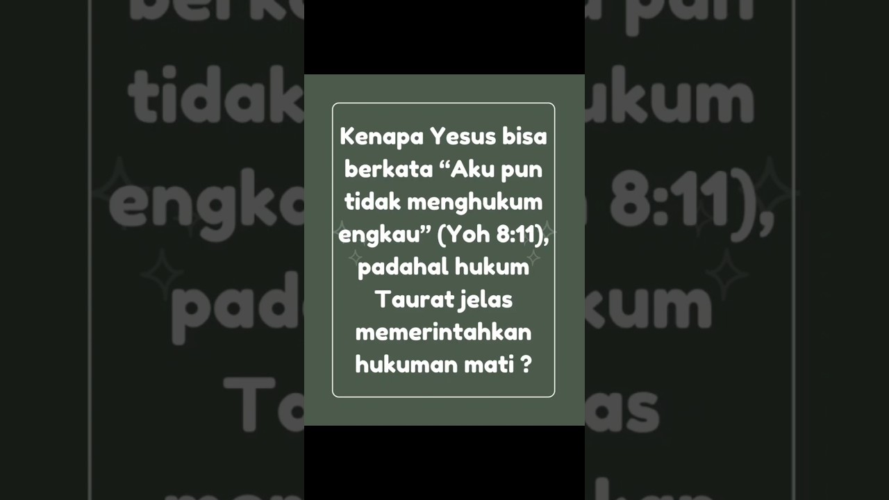 Apakah Yesus melanggar hukum Taurat? 