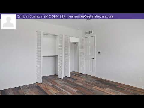 6525 LOMA DE CRISTO Drive, El Paso, TX home video tour
