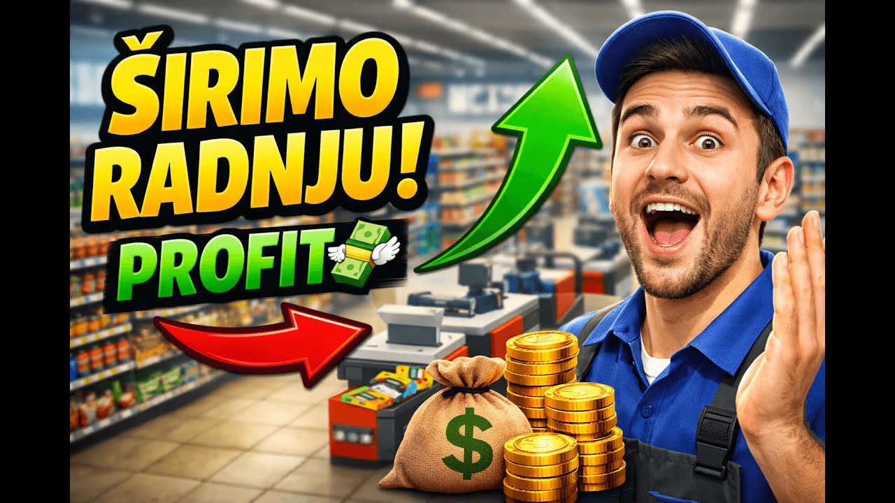 “Širimo radnju i pravimo PROFIT | Hypermarket Simulator 3