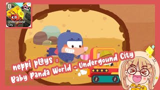neppi Plays : Baby Panda World Undergound City | Ants and Mole | BabyBus Gameplay screenshot 4