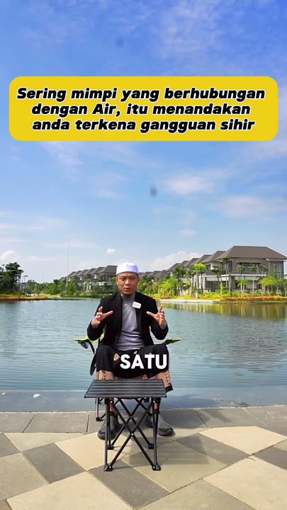 sering mimpi di air, indikasi terkena gangguan sihir (Part 2).#ruqyah #ilmu #kajianislam #mimpi #fyp
