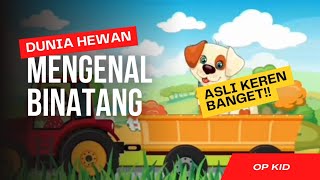Animasi Binatang Mengenal Nama Dan Suara Binatang