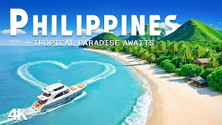 Filipinas 4K 2025 🇵🇭 Explore praias tropicais e ilhas paradisíacas escondidas com Deep House Chill