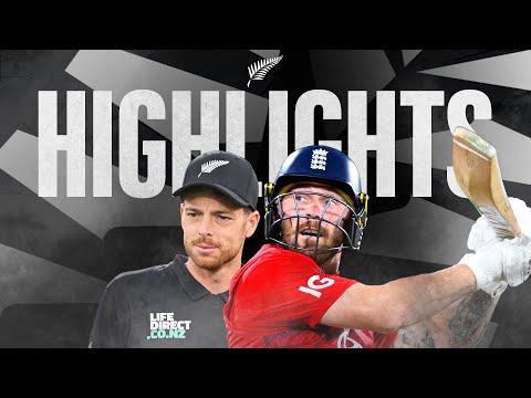 Phil Salt Powerful 8️⃣5️⃣ And Santner Cameo | Highlights | New Zealand v England | 2nd T20